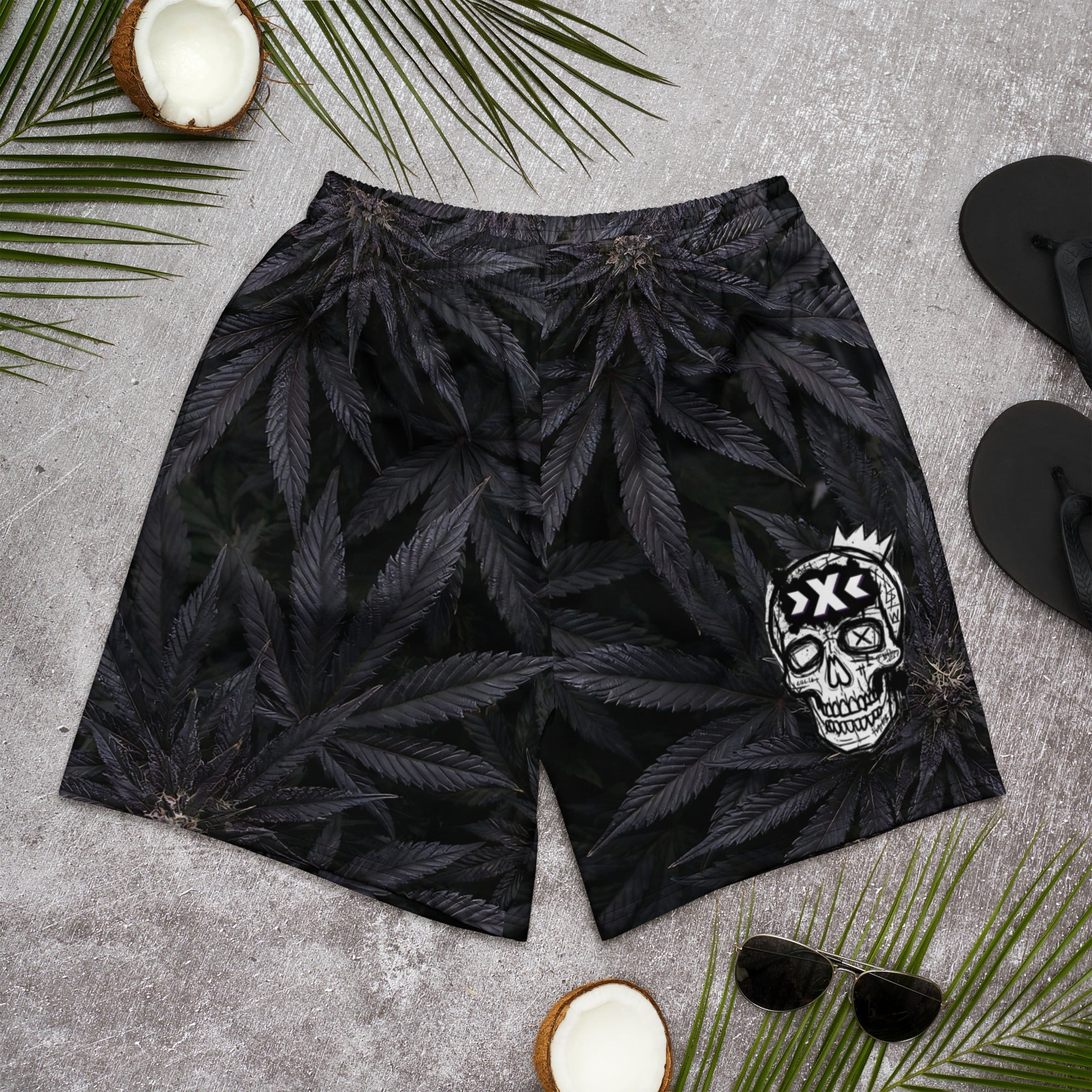 All - Over Print Unisex Athletic Long Shorts>X< >X< Clothing Brand By Teleo RecordsClothing>X< by X - ILENOX - ILENO>X< by X - ILENO>X< by X - ileno