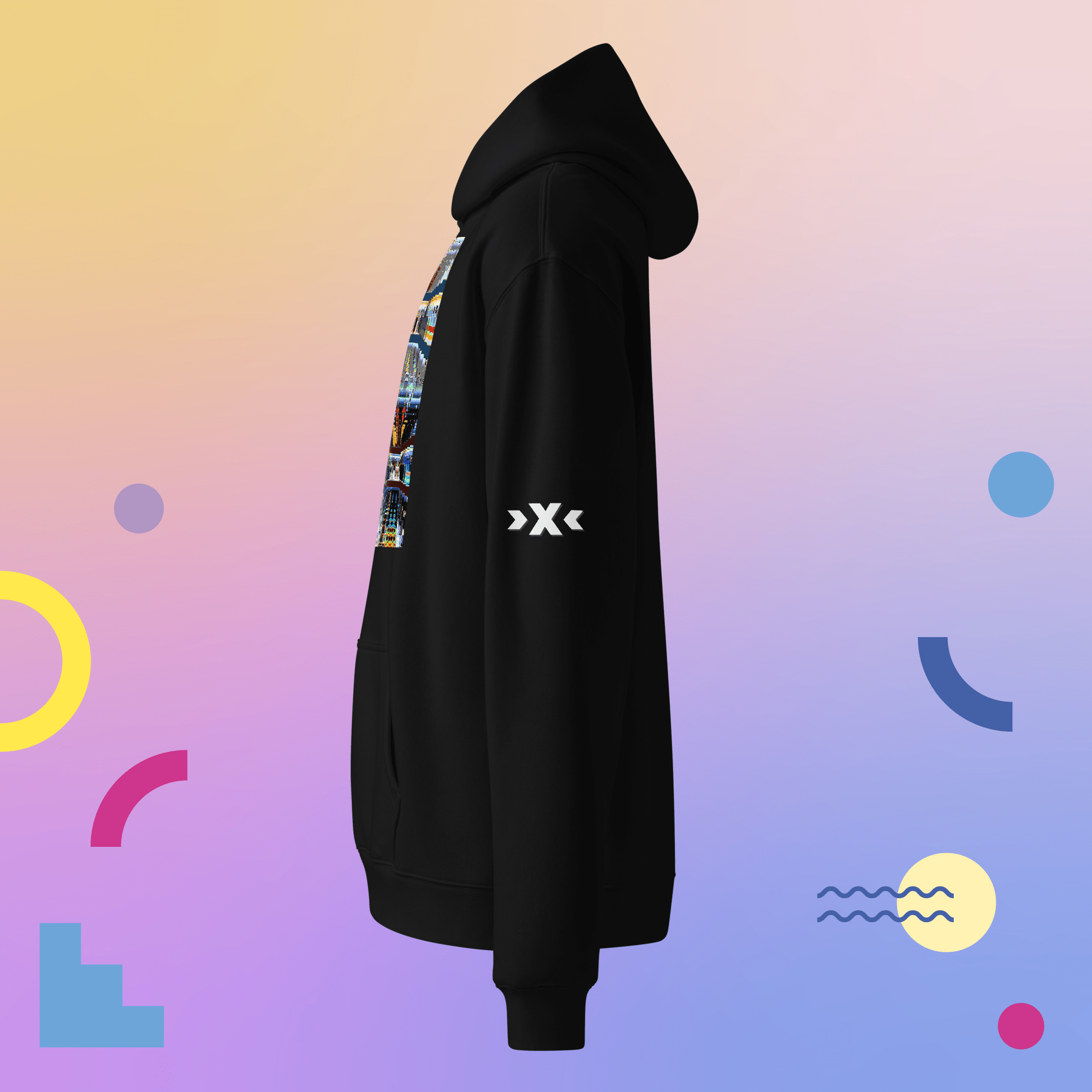 Unisex oversized hoodie>X< Clothing>X< by X - ILENOX - ILENO>X< by X - ILENO>X< by X - ileno