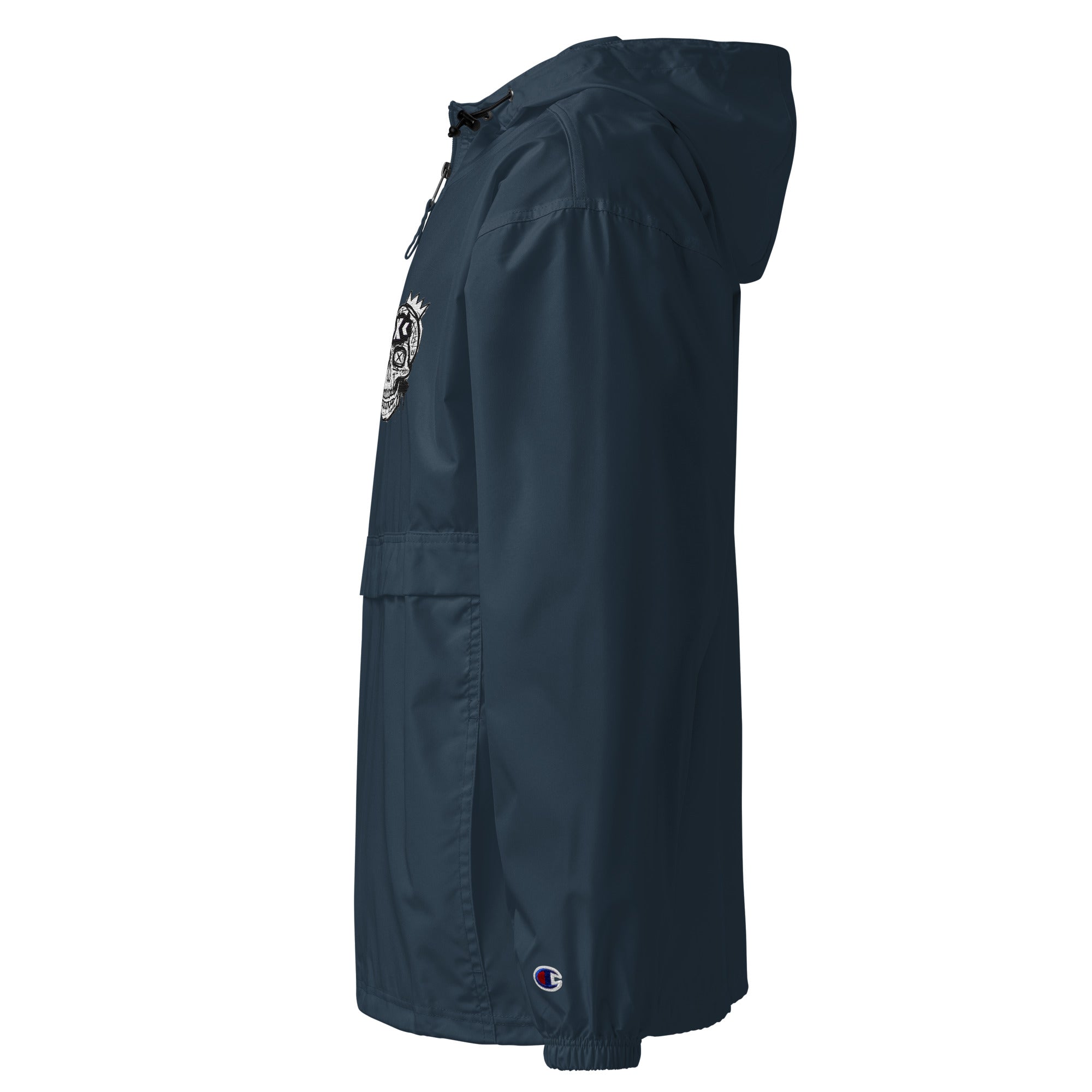 Embroidered Champion Packable Jacket>X< Clothing>X< by X - ILENOX - ILENO>X< by X - ILENO>X< by X - ileno