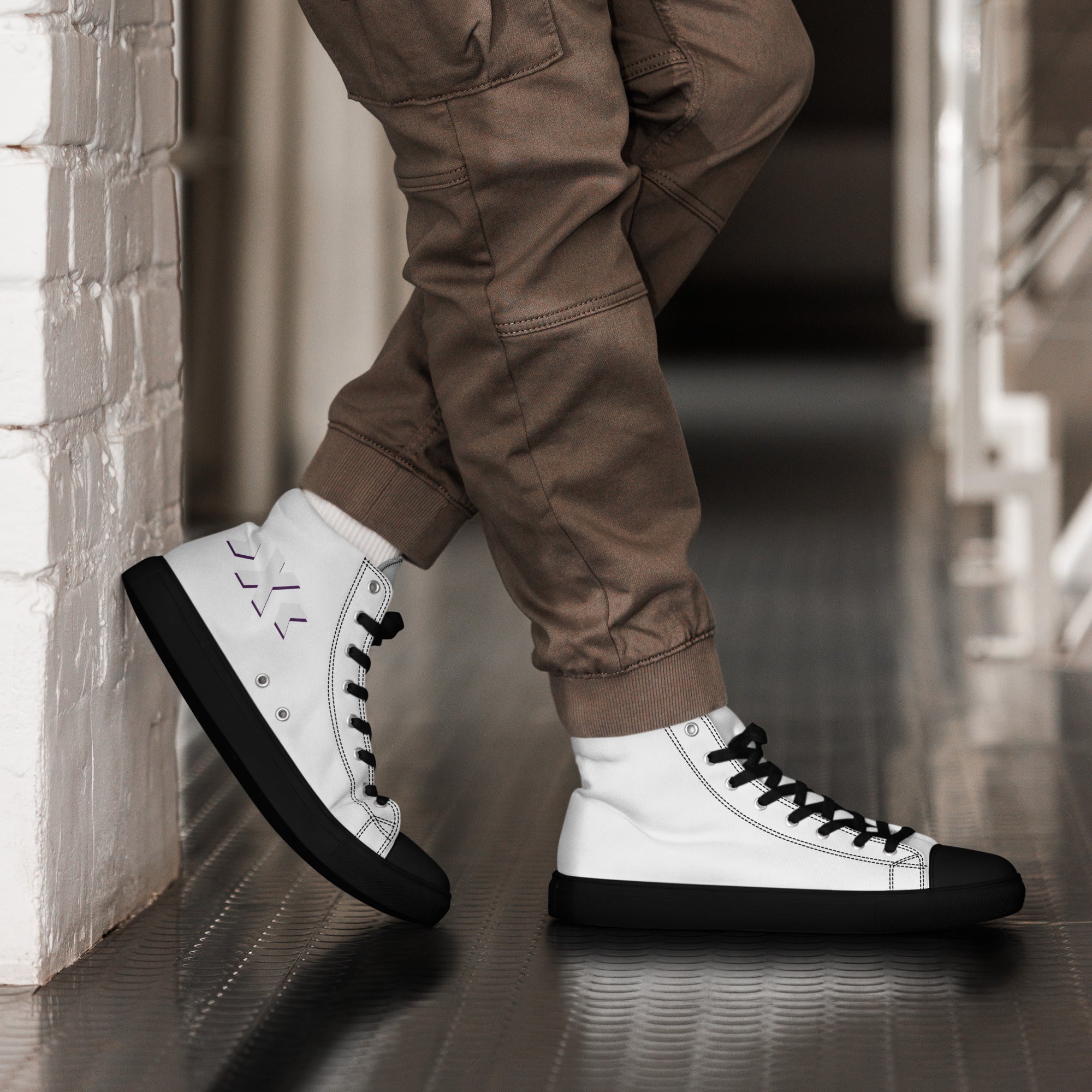 Men’s high top canvas shoes>X< Clothing>X< by X - ILENOX - ILENO>X< by X - ILENO>X< by X - ileno
