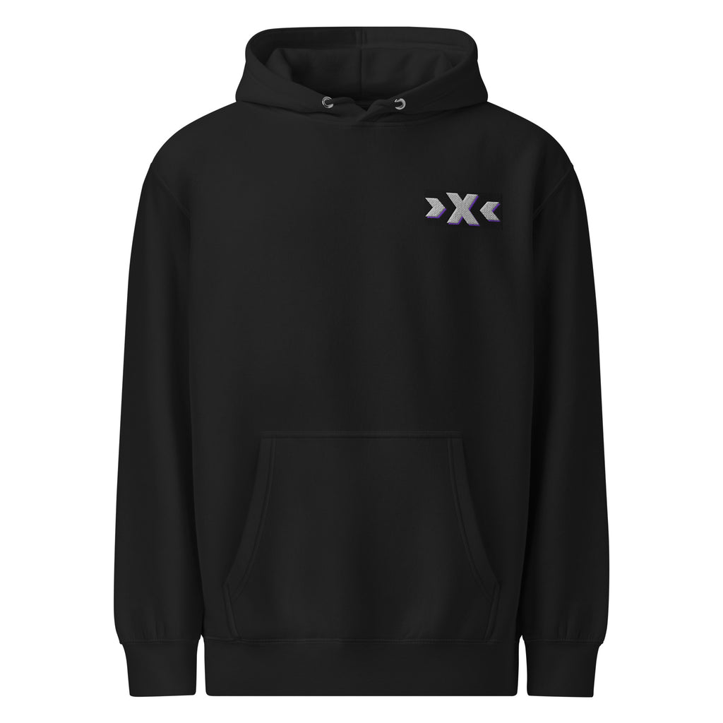 Unisexe Premium Mid - Weight Hoodie>X< >X< Clothing Brand By Teleo RecordsClothing>X< by X - ILENOX - ILENO>X< by X - ILENO>X< by X - ileno